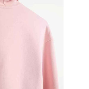 Sudadera con capucha de algodón para mujer con impresión de logotipo personalizado Sudadera con capucha corta de invierno - Product Image 6