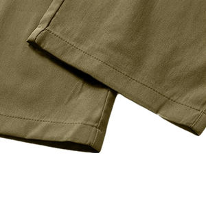 Pantalon décontracté surdimensionné pour homme avec logo personnalisé, style streetwear, taille haute, coupe droite, tissu en toile, pour la saison printanière, prix - Product Image 6