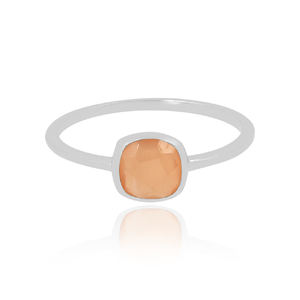 Anillo de cuarzo limón de Plata de Ley 925 más vendido con diamante, joyería fina de alta calidad para compromiso, certificado GIA - Product Image 3