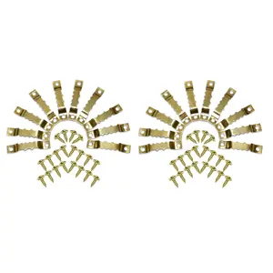 Juego de 20 Colgadores Dentados para Marcos de Fotos, Duraderos, de Latón - Product Image 4