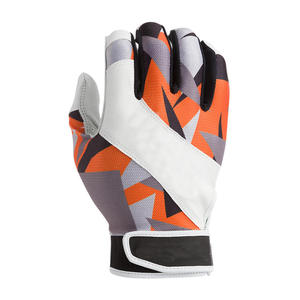 Gants de frappeur de baseball à doigts complets haute performance Gants de sport de plein air en cuir souple avec logo personnalisé pour hommes - Product Image 4