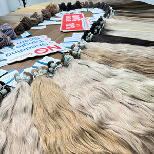 Extensiones de cabello humano virgen vietnamita Thanh an Hair más vendido 100g 60% Relación de cabello más largo Colores de cabello de lujo - Product Image 5