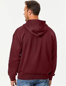Sudadera con Capucha para Hombre, Invierno, Casual, Color Sólido, 100% Algodón, Felpa, Corte Regular, Secado Rápido, Ecológica, con Bolsillos, a la Moda - Product Image 4