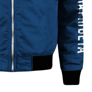 Chaqueta de Satén Zeta Phi Beta Sorority 1920 para Mujer, Azul y Blanco, Prenda Griega Premium, Bordado con el Escudo ZPB, Estilo Universitario - Product Image 6