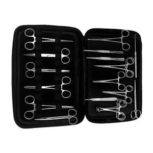 Kit quirúrgico veterinario de animales exóticos de acero inoxidable de 12 piezas de alta calidad con fórceps e instrumentos para cirugía general - Product Image 2