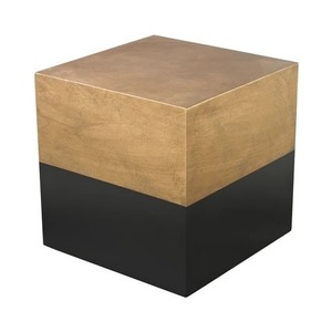 <strong>Rustic</strong> Wooden Side <strong>Table</strong> Cube Design Handcrafted Accent <strong>Table</strong> Solid Wood <strong>End</strong> <strong>Table</strong> marble toped Bedroom Furniture Modern Decor - Product Image 2
