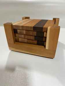 Posavasos de madera redondo liso de tendencia, producto de gran oferta de la mejor calidad, alfombrillas y almohadillas de madera de nuevo diseño para bebidas - Product Image 5