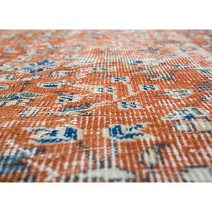 Alfombra Rectangular de Lana con Diseño Floral Rojo y Naranja, Tejida a Mano, para Decoración de Sala de Estar, Modelo Pae-1677 - Product Image 3