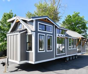 รุ่น Luxury Wide Park Model Tiny + จัดส่งฟรีสำหรับทุกคน - Product Image 1