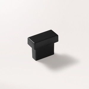 Luxe noir poignée en T forme Design bouton de porte poignée de tiroir européenne pour cuisine commode placard Villa hôtel meubles amélioration - Product Image 2