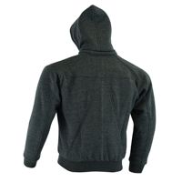 Sweat à capuche de protection des épaules, des coudes et du dos CE amovible pour hommes en fibre d'aramide