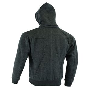 Sweat à capuche de protection des épaules, des coudes et du dos CE amovible pour hommes en fibre d'aramide - Product Image 6