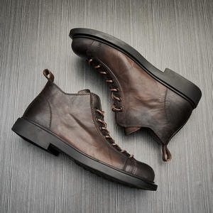 Chaussures de ville en cuir de porc de haute qualité avec revêtement imperméable et semelle intérieure souple pour hommes - Product Image 3