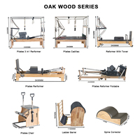 Chaise Wunda en bois stable, accessoires de Pilates professionnels pour studio et domicile, chaise de Pilates