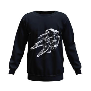 Custom Graphic Sweatshirt Front Digital Printing Wholesale OEM Casual <b>Fleece</b> Pullover for Men <b>Women</b> Solid <b>Pattern</b> Winter Wear - Product Image 1