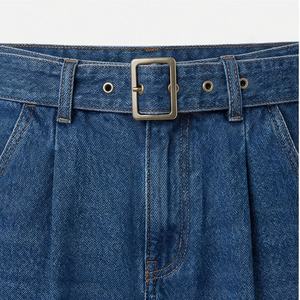 กางเกงขายส่งผู้หญิง 2025 ลำลอง ระบายอากาศดี กางเกงขายาวผู้หญิง เอวสูง มีกระเป๋า บริการ OEM กางเกงแฟชั่นคุณภาพพรีเมียม - Product Image 4