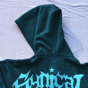 Sudadera con capucha y cremallera de material para hombre superventas en línea, calidad premium, precio más bajo, sudaderas con cremallera, ropa de diseñador 2025 para niño - Product Image 2