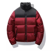 Blouson d'aviateur d'hiver pour hommes personnalisé détachable fermeture éclair en fourrure de mouton à capuche tricoté chaud style décontracté rembourré