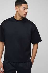 Conjunto de chándal de dos piezas de gran tamaño de verano para hombre, camiseta informal de manga corta y pantalones cortos, ropa de calle, gimnasio, salón o uso diario - Product Image 3