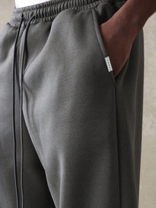 Conjuntos de sudaderas con capucha de color sólido en blanco de alta calidad al por mayor chándal de algodón orgánico personalizado chándal deportivo de gran tamaño - Product Image 2