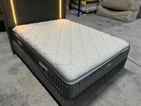 Matelas en mousse standard convertible pour usage hospitalier, antibactérien, hypoallergénique, rafraîchissant, avec housse amovible, toutes tailles, design contemporain