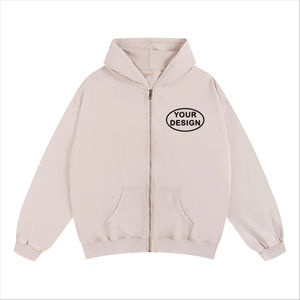 Conjunto de Sudadera con Capucha y Pantalones de Lana Teñida con Cera Personalizada Glory, Impresión de Logotipo Personalizado, Bordado, Estilo Retro Lavado, Conjunto Urbano - Product Image 2