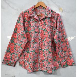 Ensemble de pyjama traditionnel en coton à imprimé bloc en coton doux et vibrant, et un vêtement de nuit ethnique indien confortable. - Product Image 3