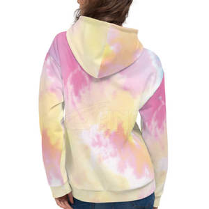 Sudaderas con Capucha Tie-Dye de Algodón/Poliéster Personalizadas, Transpirables, Duraderas y de Alta Calidad, con Logotipo Personalizado, Ropa Casual de Calle para Hombre y Mujer - Product Image 4