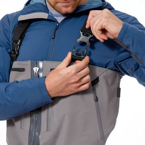 Plus-Size Nylon Zip-Waders Comfortable Solid Pattern Winter Hunting Fishing <b>Bibs</b> Waterproof Outdoor - Product Image 5