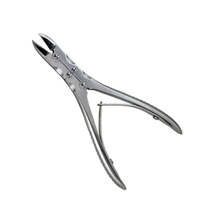 Forceps orthopédiques pour la coupe des os, pointe droite et pointue, en acier inoxydable, instrument chirurgical, forceps pour la coupe des os, manuel - Product Image 5