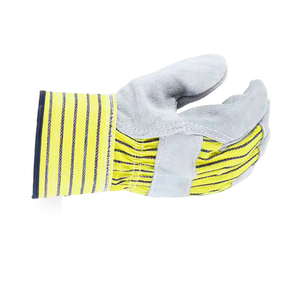 Meilleure vente Gants de travail en cuir fendu en nitrile à usage général Sécurité industrielle Protection des mains résistante à l'abrasion - Product Image 3