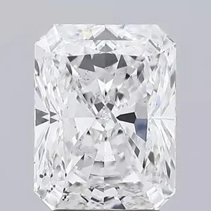 2.25 Carat Radiant Cut Flawless E F Color VVS 1 Clarity Lab Grown CVD Diamond avec certificat IGI