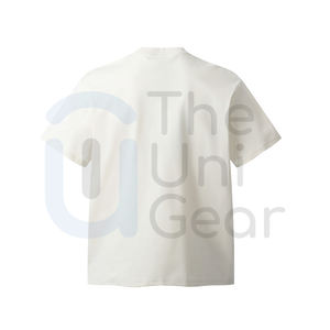 Venta al por mayor de camisetas Unisex de manga corta para hombre, diseño sólido personalizado, alta calidad, impreso, camiseta de estilo de moda para hombres y mujeres - Product Image 5