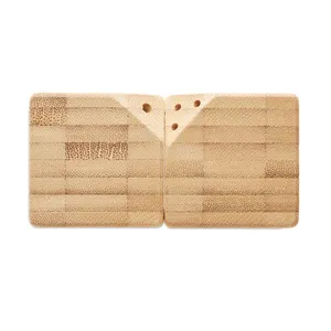 Ensemble personnalisé sel et poivre en bambou – Outils pour herbes et épices, idéal pour la maison et la cuisine - Product Image 2
