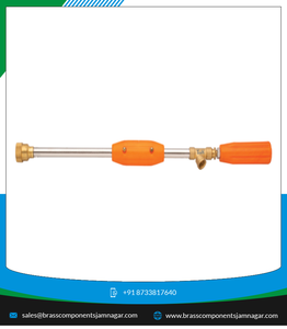 Pistolet de pulvérisation en métal de 76mm sans connecteur meilleur prix pour l'agriculture, l'agriculture et le jardin utilisent la pression de la source d'alimentation - Product Image 2