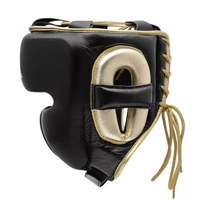 ชุดป้องกันศีรษะสำหรับต่อสู้ออกแบบได้ตามต้องการน้ำหนักเบาพิมพ์โลโก้พิเศษดีไซน์ใหม่ทำจากหนัง - Product Image 4