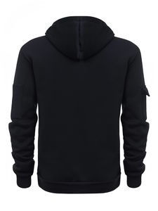 Autumn <b>Winter</b> <b>Men's</b> Leisure Sports Multi-zip Arm Pocket Hoodie <b>Jumper</b> Hoodie 2025 - Product Image 6