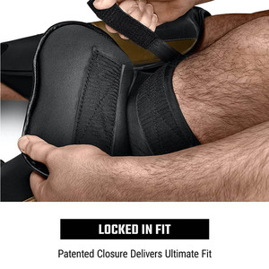 Protège-tibia réglable de la meilleure qualité pour hommes femmes logo personnalisé conception OEM MMA Kickboxing gants formation Balance X boxe - Product Image 2