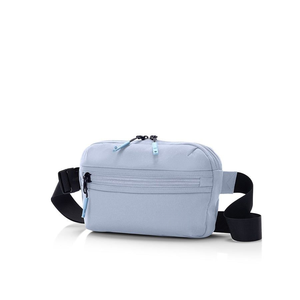 Sac banane unisexe de sport et de voyage, ceinture réglable, fermeture éclair, sac de taille, logo personnalisé, polyester imperméable, design simple – Vente chaude - Product Image 1