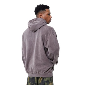 100% Cotton Plain Hoodie High Quality <b>Bulk</b> Blank French <b>Terry</b> Heavyweight Embroidery Logo Plus Size Thermal Anti-Wrinkle Knitted - Product Image 2