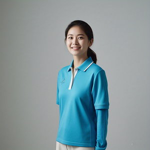 100% coton Polyester Polo femmes vêtements de sport manches détachables Golf Polo Slim Fit respirant Polo femmes - Product Image 4