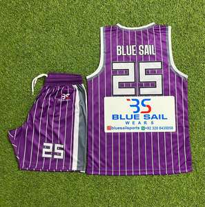 Uniformes de basket-ball Uniformes de basket-ball Ensemble d'uniformes de basket-ball Fournisseurs - Product Image 3