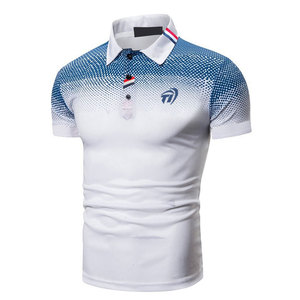 เสื้อยืดโปโลผู้ชายทรงสลิมฟิต - Product Image 1