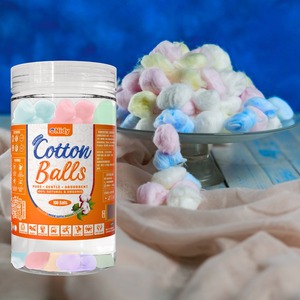 Bolas de Algodón Blanco Puro NIDY, Algodón Suave e Higiénico de Primera Calidad para Cuidado Diario, Maquillaje y Uso para Bebés, Paquete de 100 Unidades en Tarro. - Product Image 5