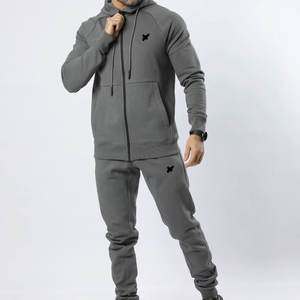 Hombres personalizable de talla grande Slim Fit High Street Gym Jogger ropa deportiva cómoda transpirable Anti-olor de secado rápido de lana - Product Image 1