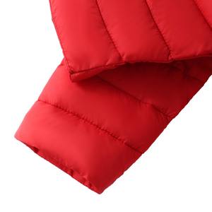 Gewatteerde damesjas met ronde hals en drukknoopsluiting - Product Image 2