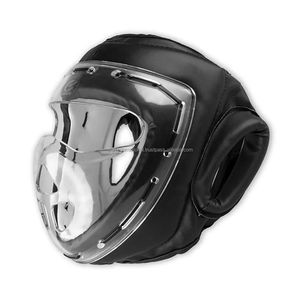 Protector de Cabeza de Cuero Premium para Hombre de Alta Calidad, el Mejor Equipo de Protección Deportiva para Adultos para Boxeo - Product Image 2