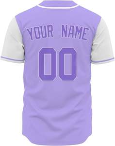 Último diseño de camiseta de béisbol personalizado bajo Moq personalizado nuevo diseño de sublimación camiseta de béisbol - Product Image 6