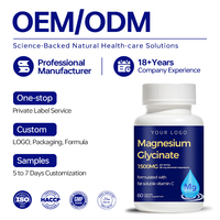Complément de glycinate de magnésium 1500 mg en capsules – Favorise la récupération musculaire, l'équilibre énergétique, la qualité du sommeil – Nutrition – Usine OEM