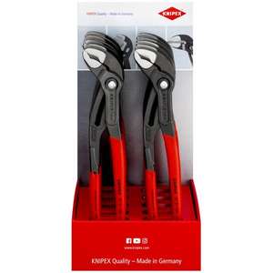 Knipex High-Tech Cobra 300mm Water Pump Pliers Counter Display Pack of 10 Gear <b>Pullers</b> - Product Image 2